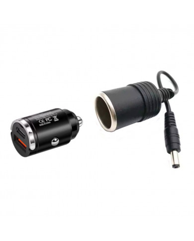 Kit chargement 12V + USB 5V Kit chargement 12V + USB 5V